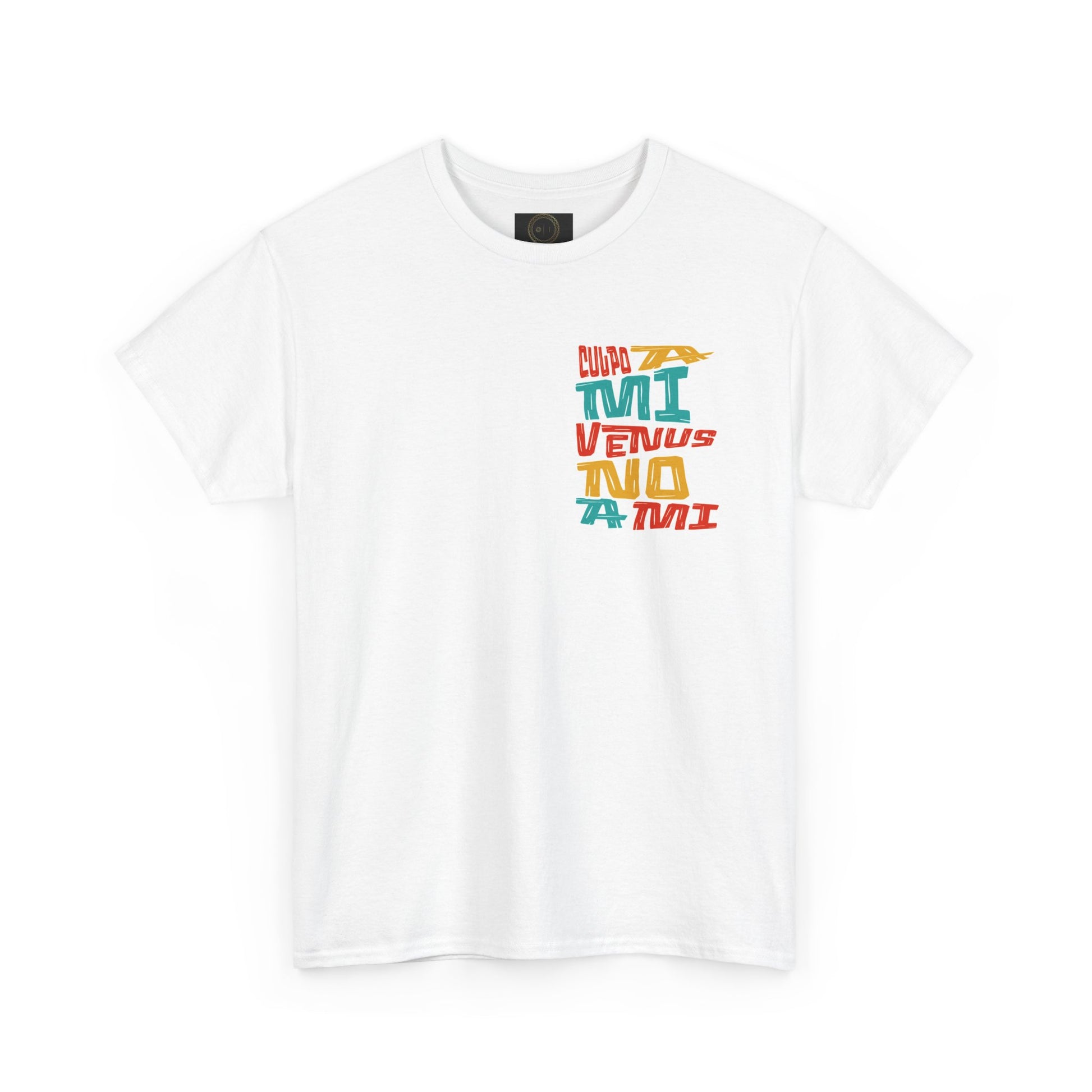 "Culpo a mi venus, no a mi" - Remera unisex blanca