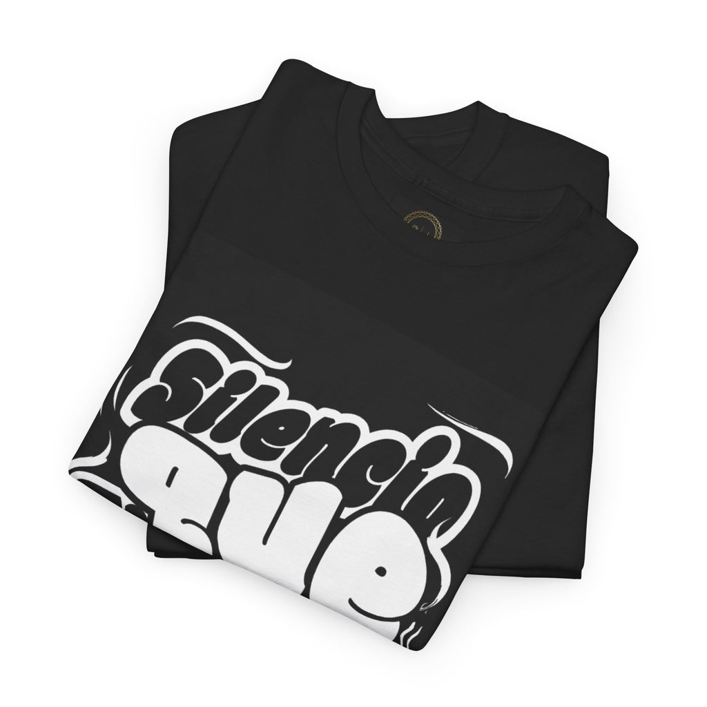 "Silencio Que El Alma Interpreta" - Remera Unisex blanco o negro