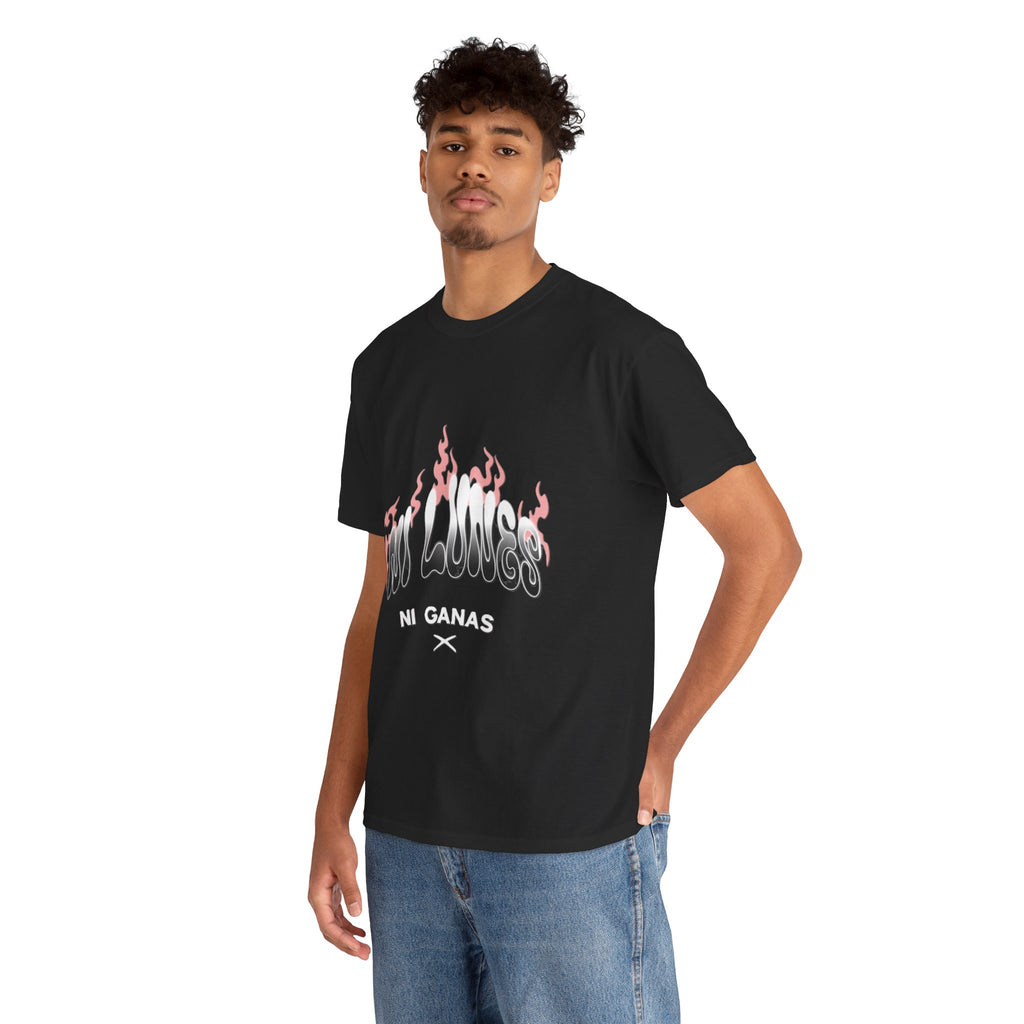 "Ni lunes, ni ganas"- Remera unisex negra