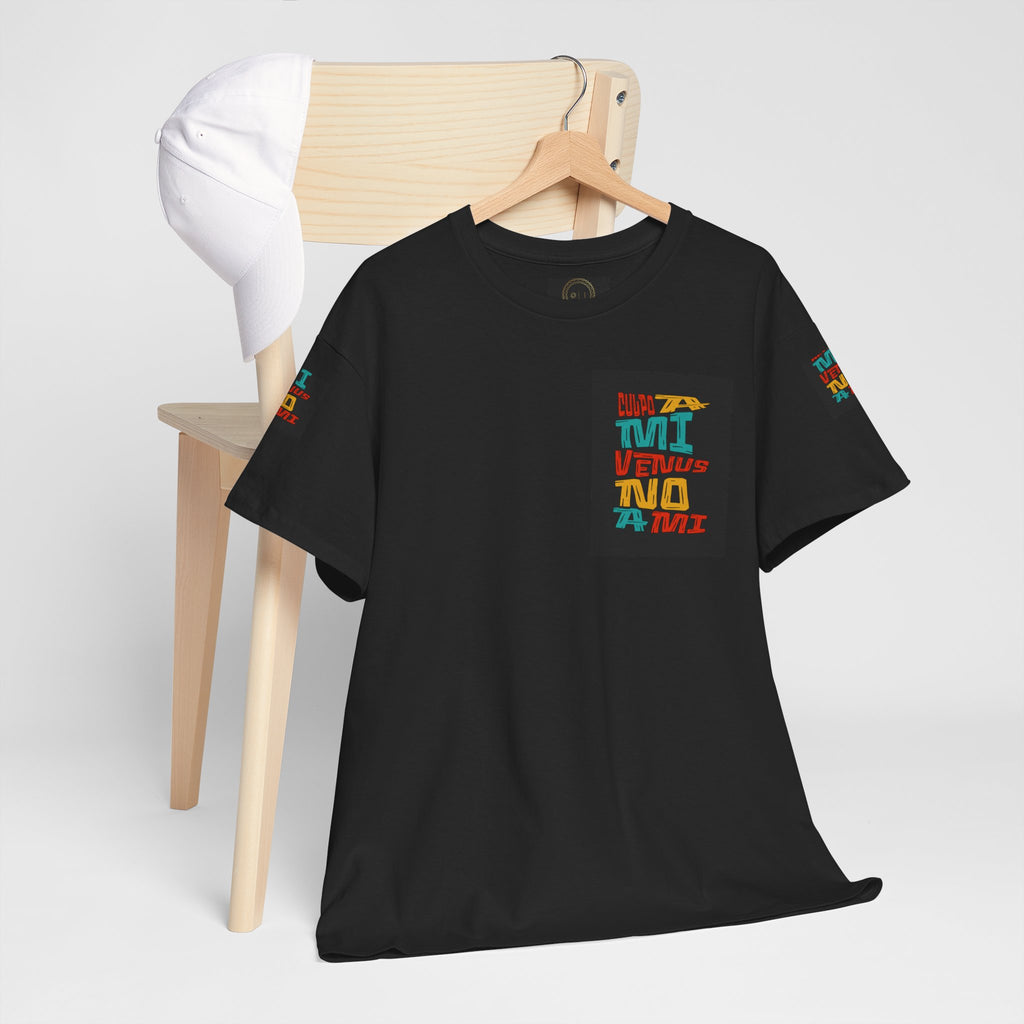 "Culpo a mi venus, no a mi" - Remera Unisex negra